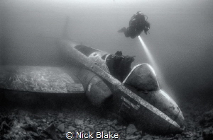 Jet Provost and Diver, Eccleston, UK by Nick Blake 